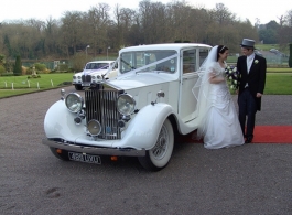 Rolls Royce Phantom for wedding hire in Winchester